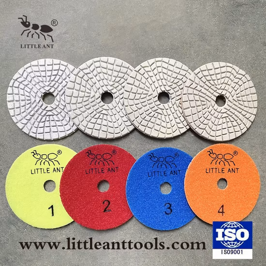 Premium Hybrid 4 Step Polishing Pad for Granite, Quartz, Marble, Engineered Stone