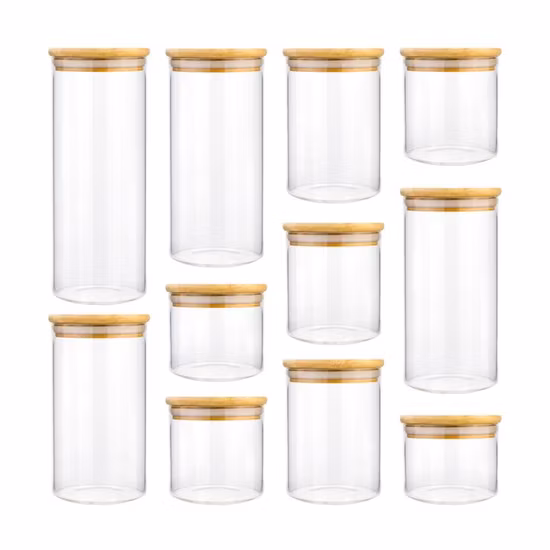 Microwave Oven Applicable Glass Food Storage Container