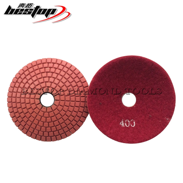 4" Granite Polishing Pad for Bowl Sinks Polishing