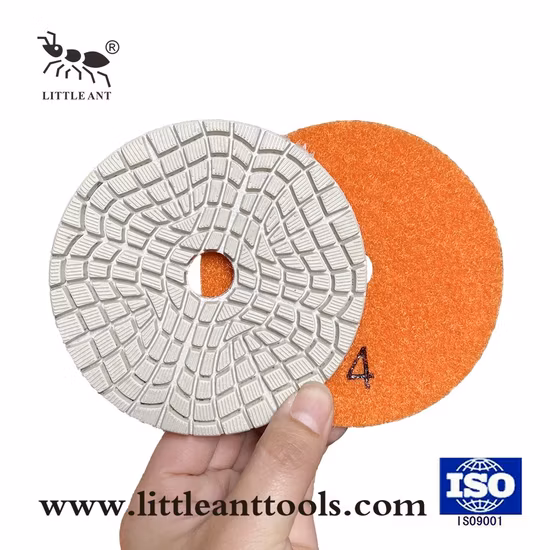 Premium Hybrid 4 Step Polishing Pad for Granite, Quartz, Marble, Engineered Stone