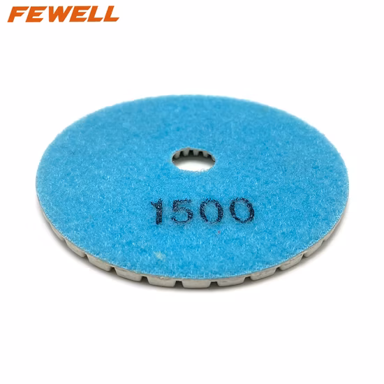 スーパー 4 インチ 100 ミリメートル 1500 グリットダイヤモンドディスク研磨パッド乾式研削用セラミック大理石コンクリート花崗岩